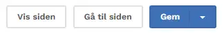 gem og vis siden knap
